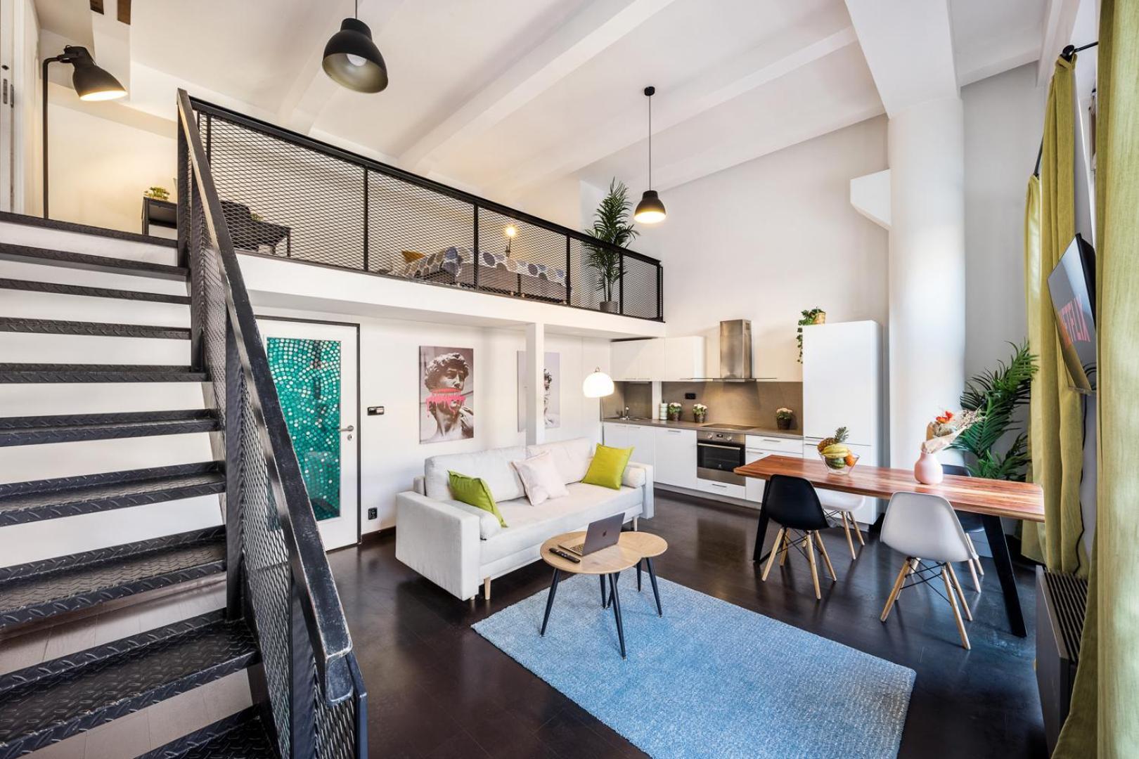 פראג 2-Level Apartments On Krizikova Near The Metro מראה חיצוני תמונה
